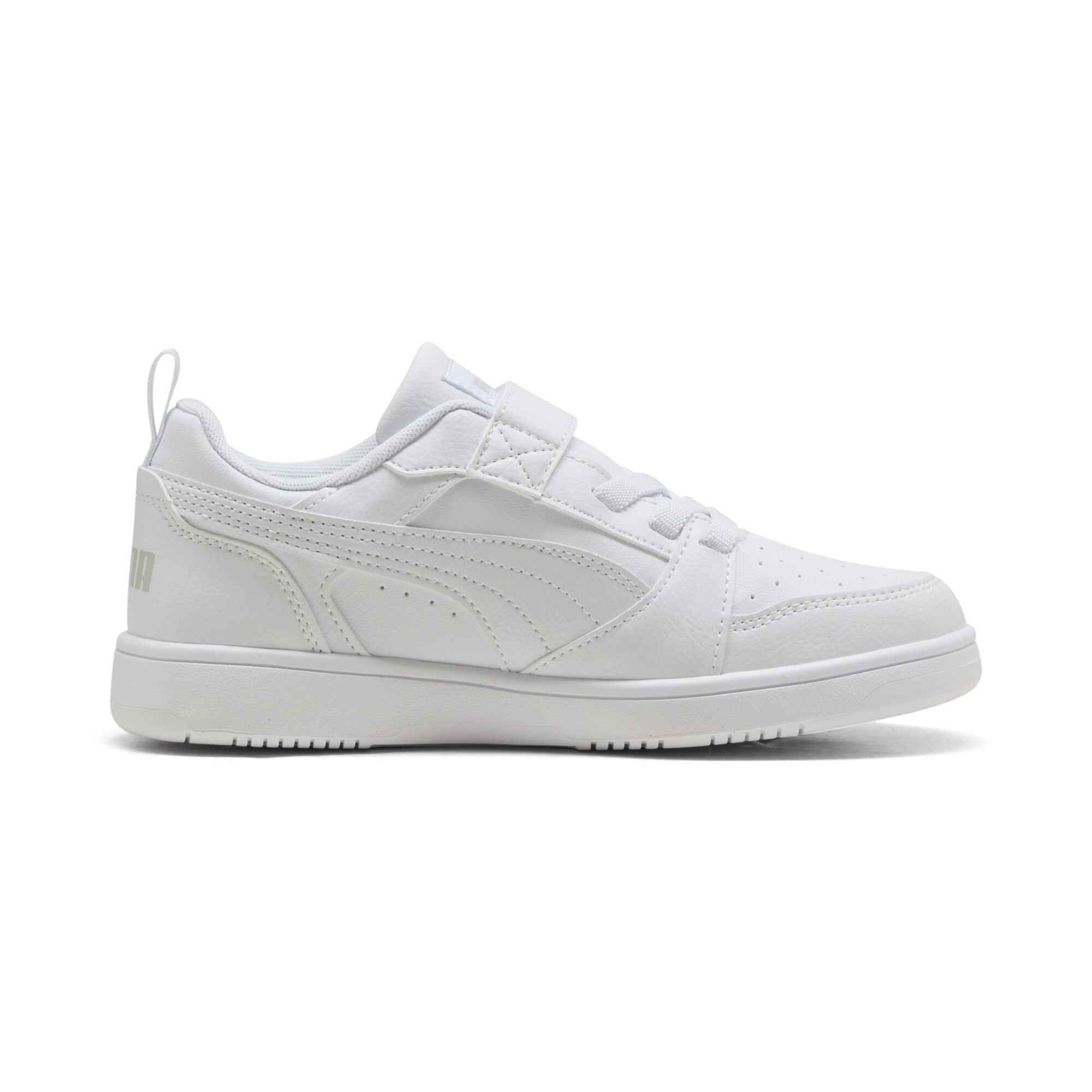 PUMA Rebound V6 Lo sneakers, Grijs/Wit, Maat 27,5 thumbnail 3