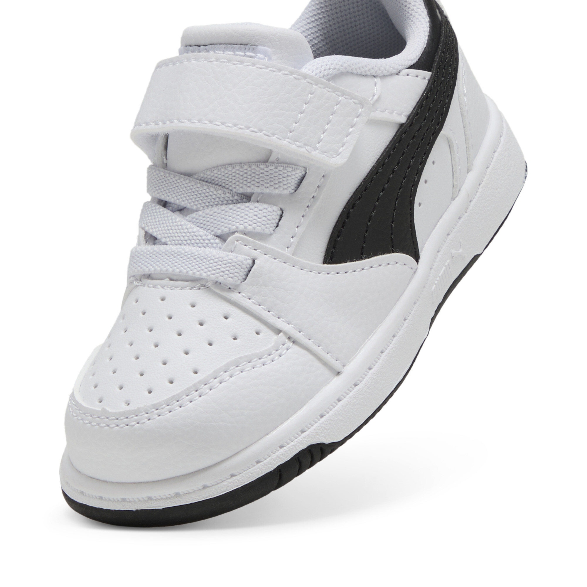 PUMA Rebound v6 Lo sneakers, Zwart/Wit, Maat 27 thumbnail 3