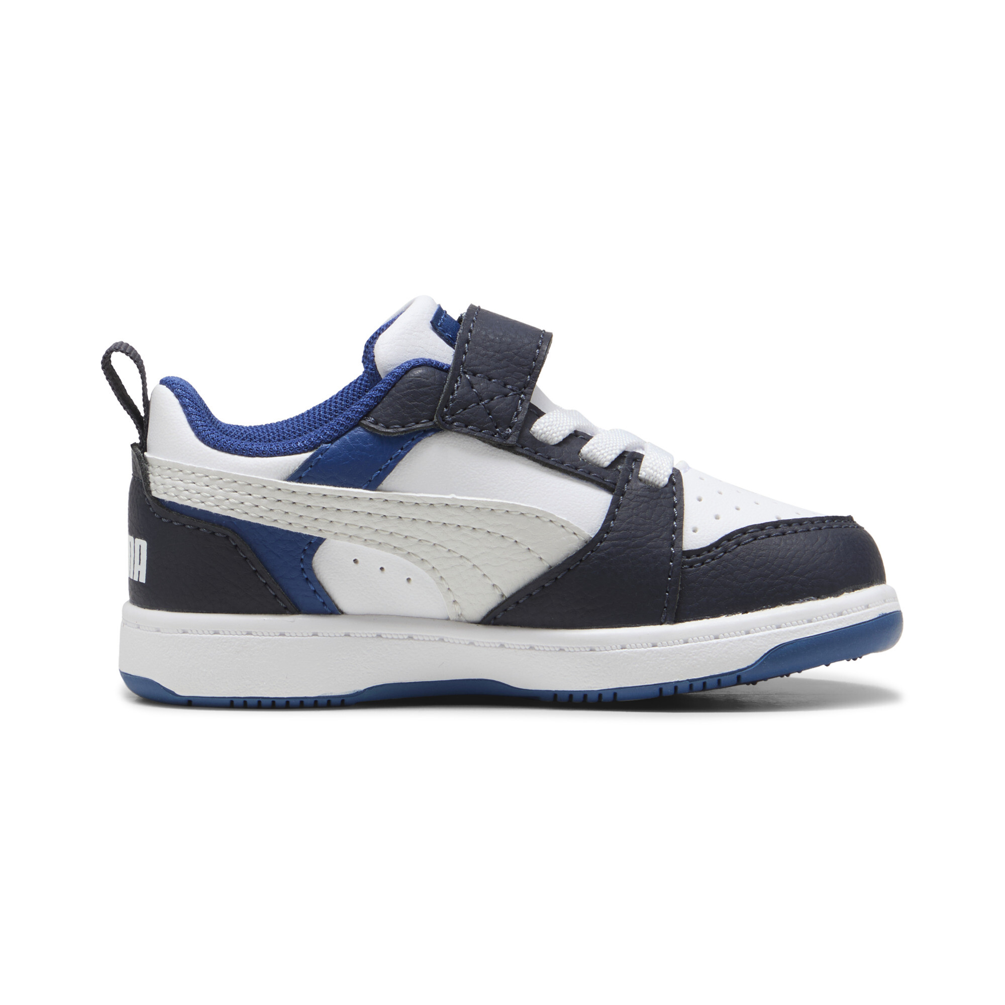 PUMA Rebound v6 Lo sneakers, Zwart/Grijs/Wit, Maat 22 thumbnail 3
