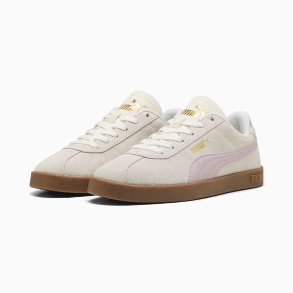 Zapatillas PUMA Club II Gamuza, Warm White-Rose Mauve-Gum, large-ARG