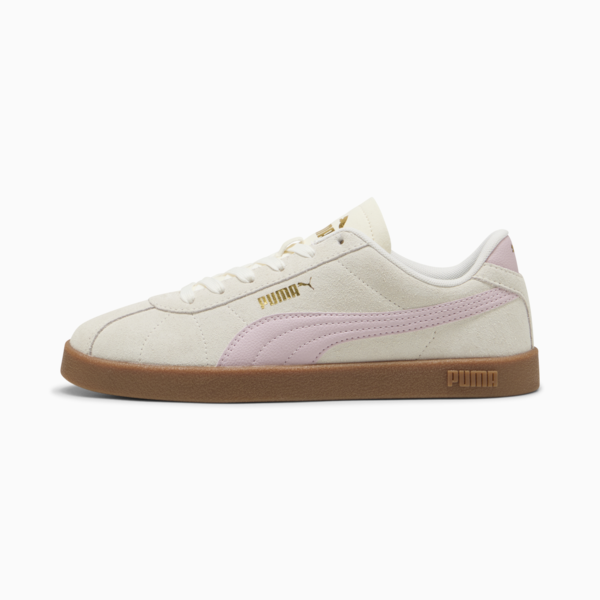 Zapatillas PUMA Club II Gamuza, Warm White-Rose Mauve-Gum, large-ARG