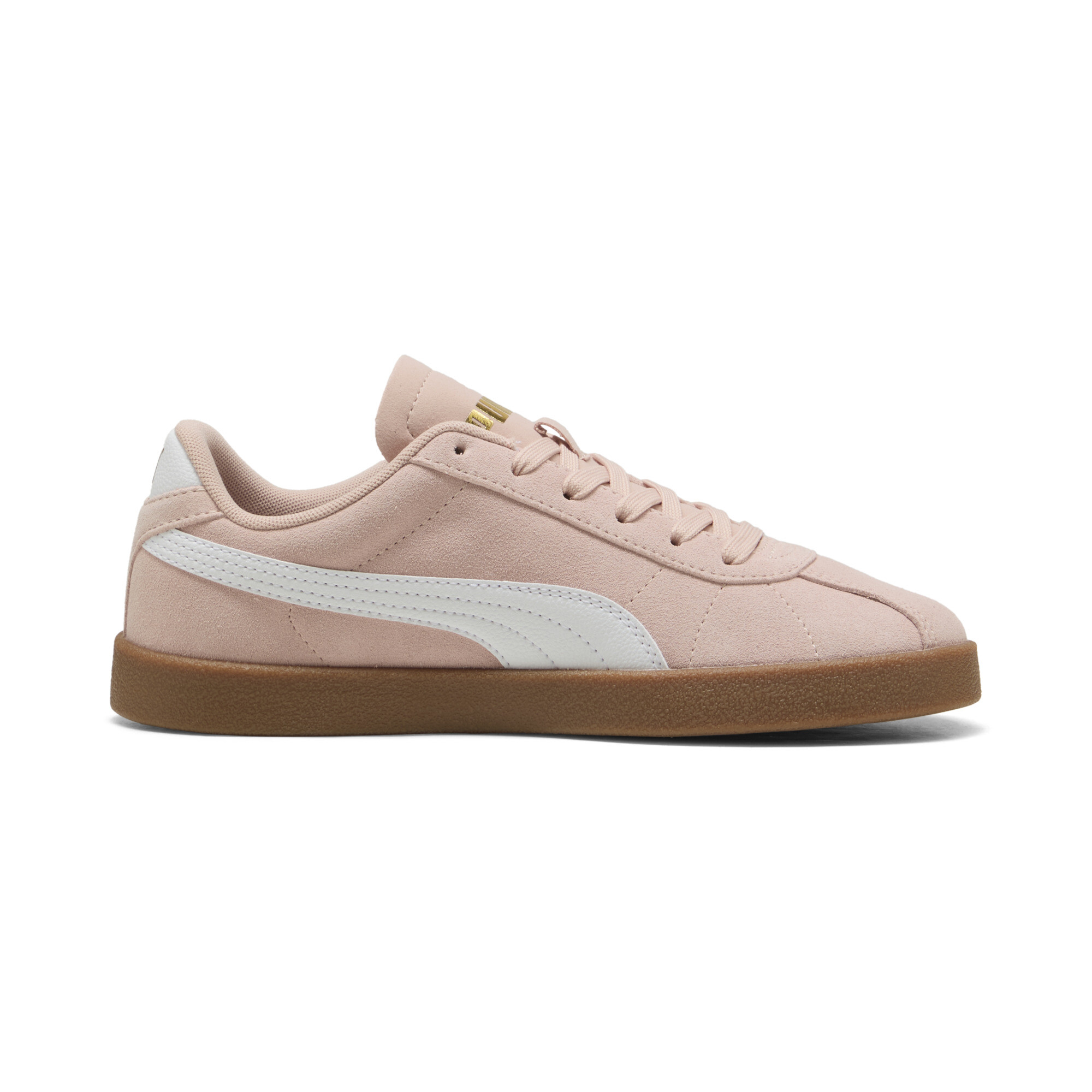 PUMA Club II Suede unisex sneakers, Roze/Wit, Maat 36 thumbnail 3
