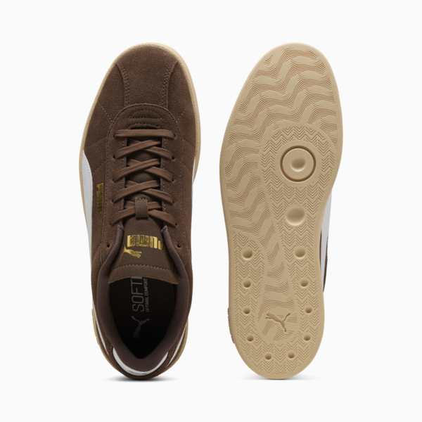 PUMA Club II Suede Sneakers Unisex, Flat Bronze-PUMA White-PUMA Gold, large-ZAF