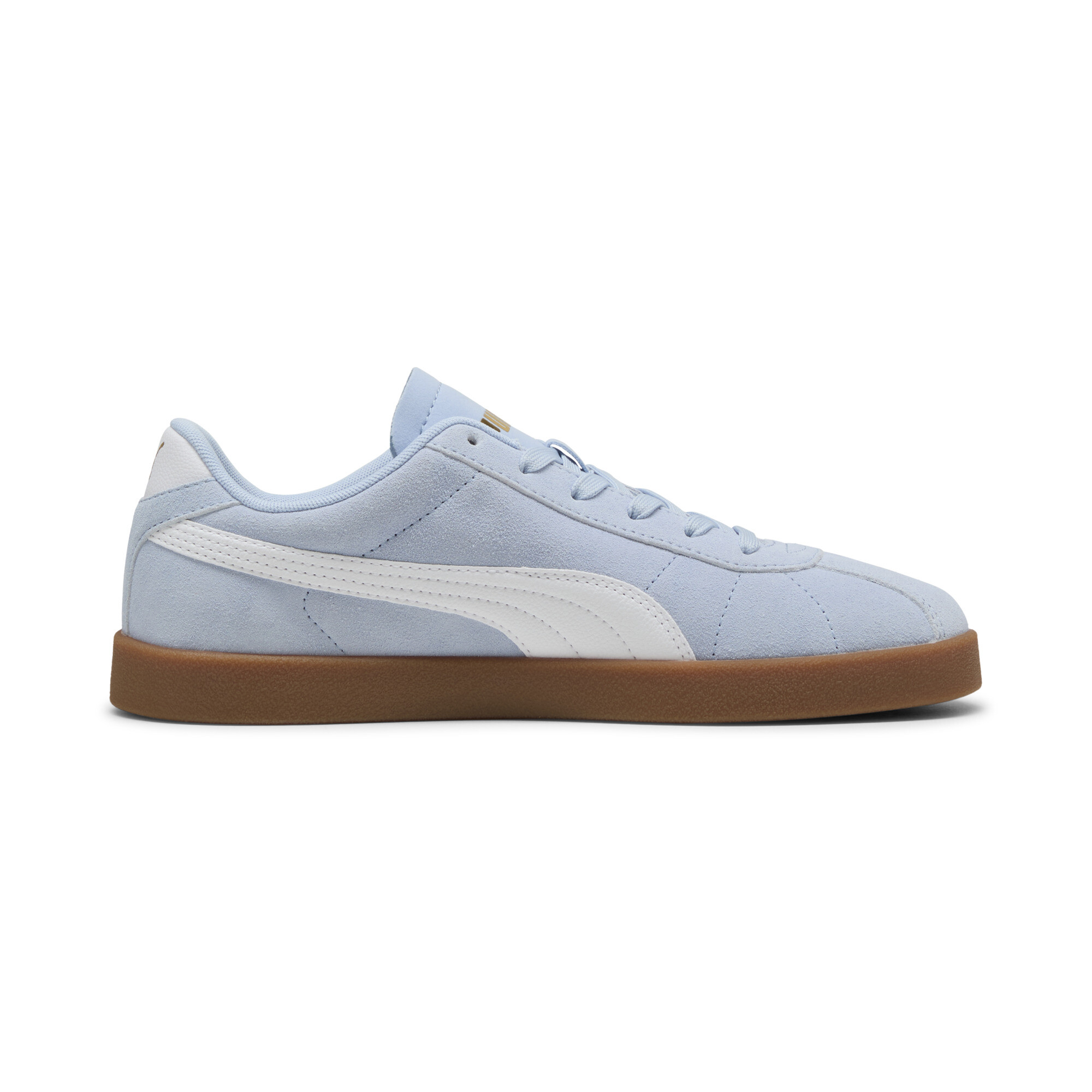 PUMA Club II Suede unisex sneakers, Wit/Goud, Maat 47 thumbnail 3