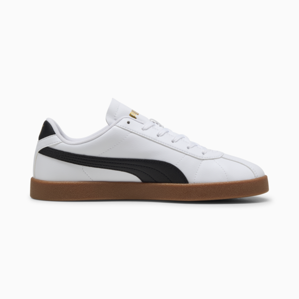 PUMA Club II Sneakers Unisex, PUMA White-PUMA Black-Gum, large-ZAF