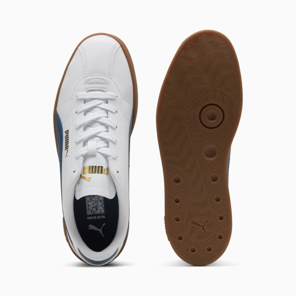 PUMA Club II Sneakers Unisex, PUMA White-Dark Indigo, large-ZAF