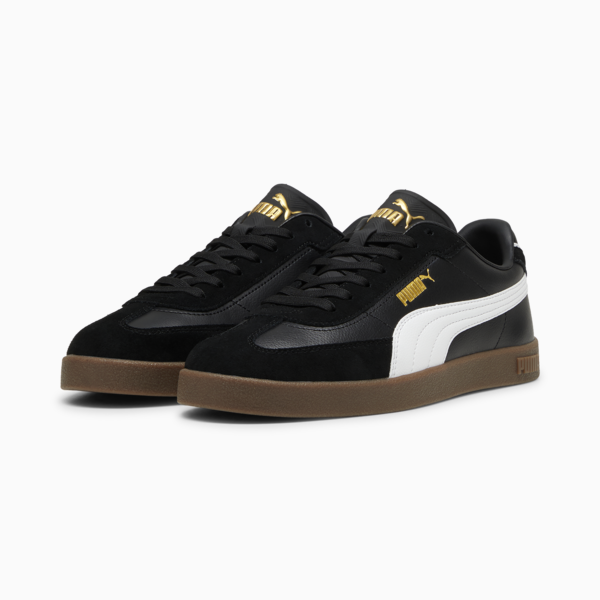 PUMA Club II Era Sneakers Unisex, PUMA Black-PUMA White-PUMA Gold, large-ZAF