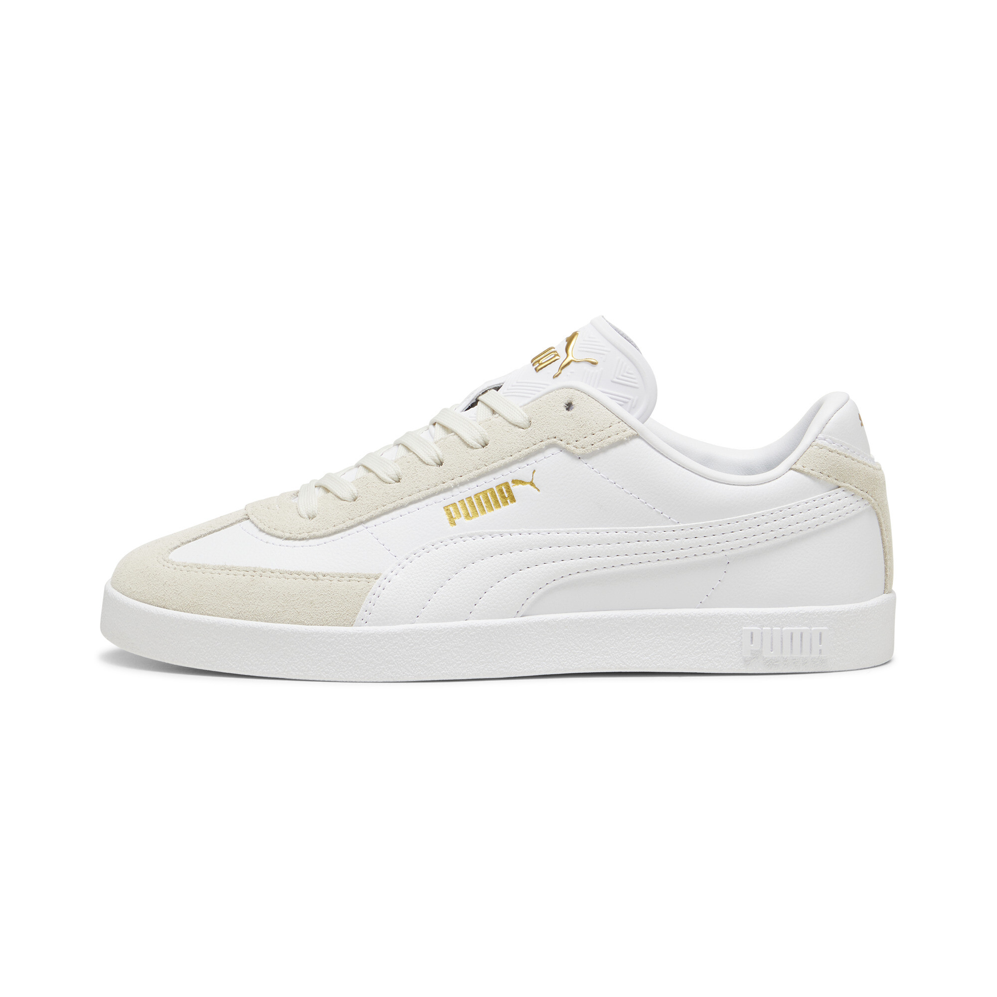 Puma Club II Era Sneakers Unisex Schuhe | Mit Plain | White/Vapor Gray | Größe: 44