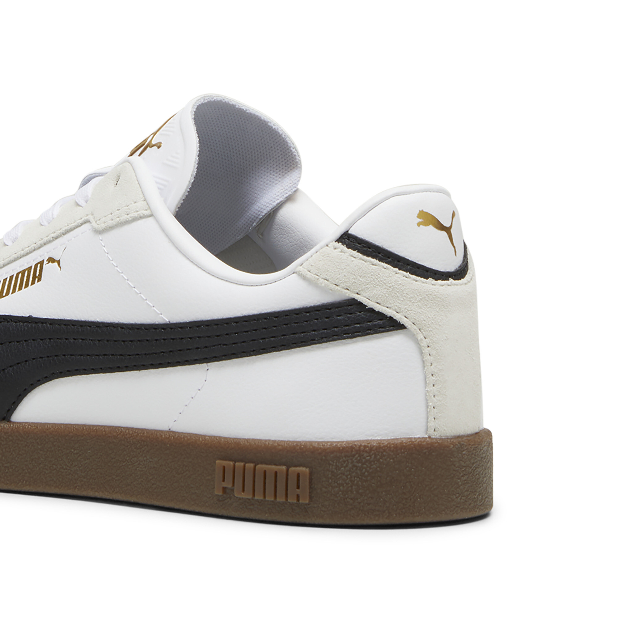 PUMA Club II Era unisex sneakers, Zwart/Grijs/Wit, Maat 38 thumbnail 5