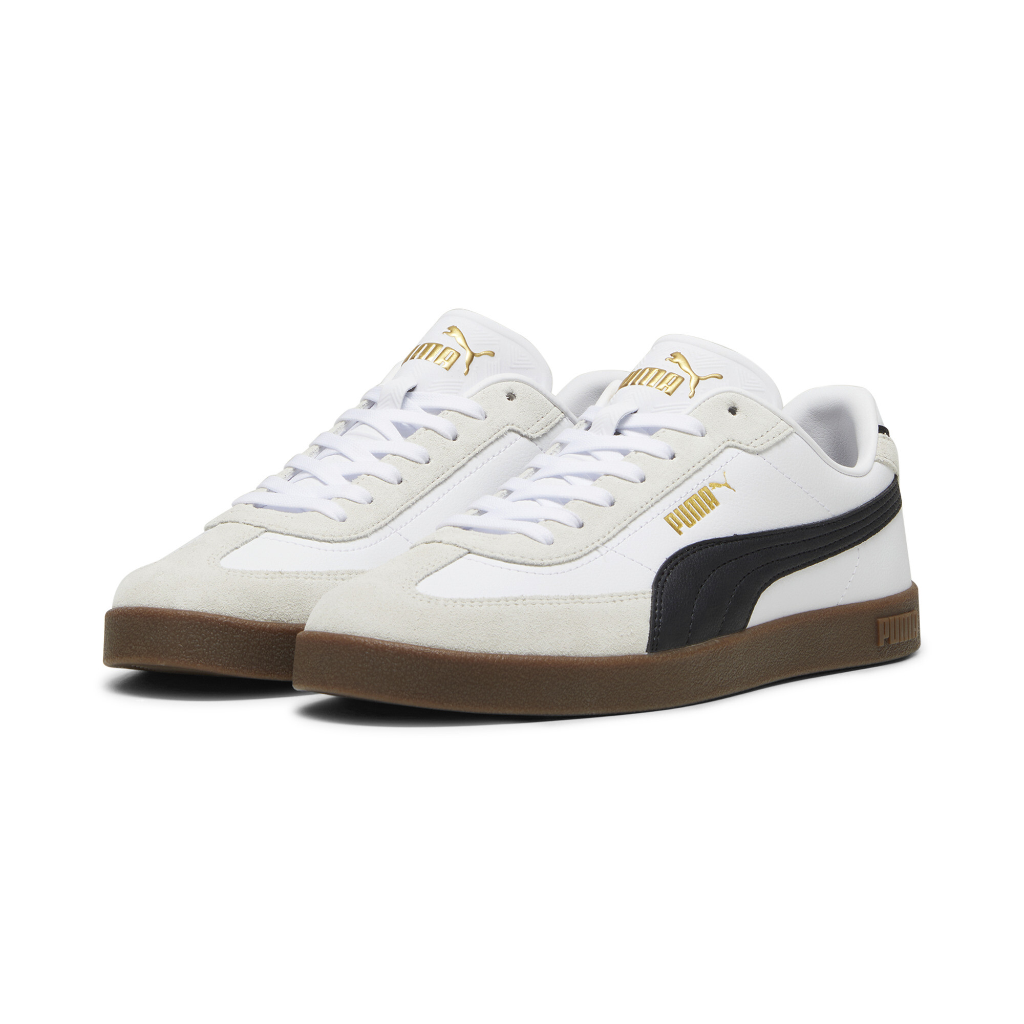 PUMA Club II Era unisex sneakers, Zwart/Grijs/Wit, Maat 38 thumbnail 6