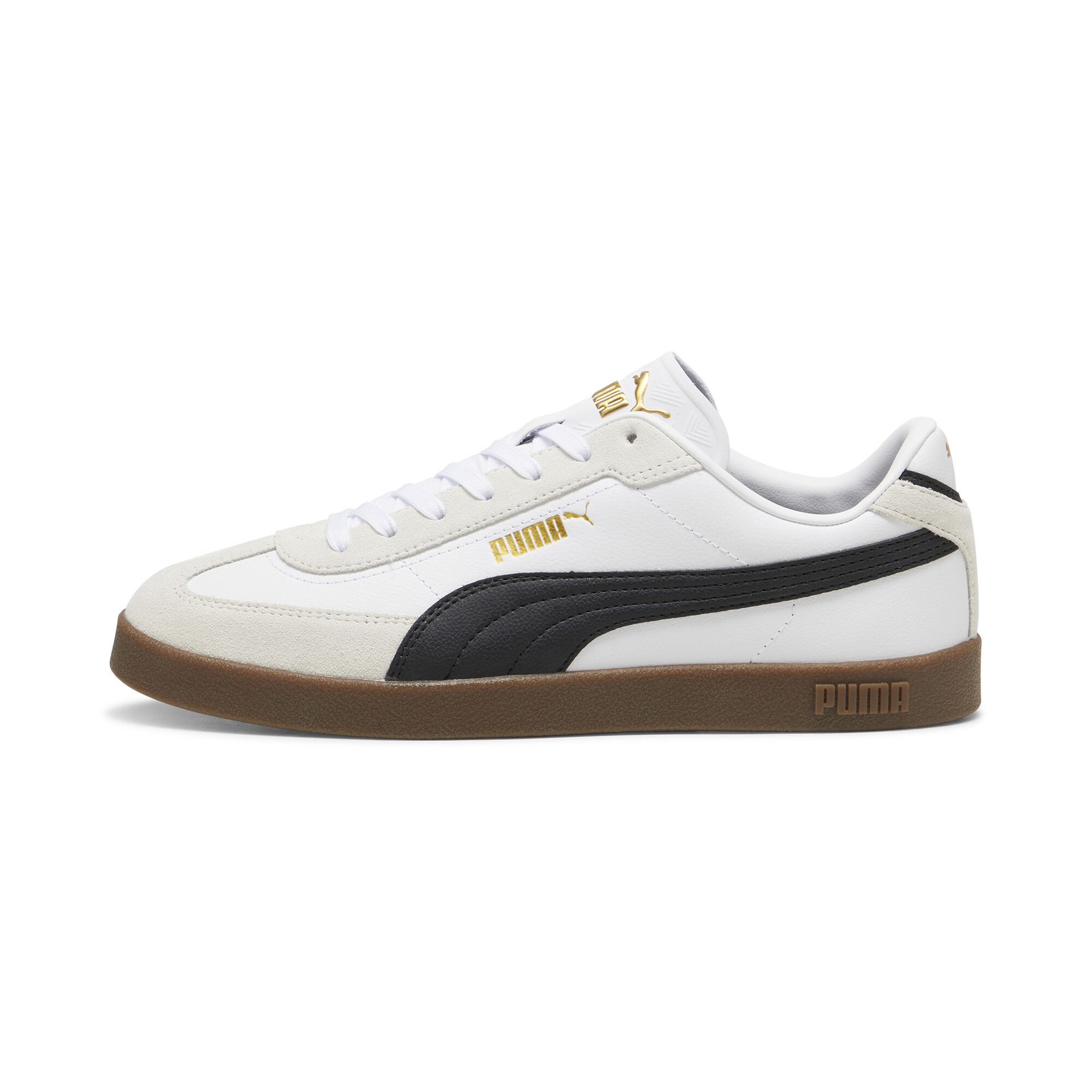 Puma Club II Era Sneakers Unisex Schuhe | Mit Plain | White/Black/Vapor Gray | Größe: 43