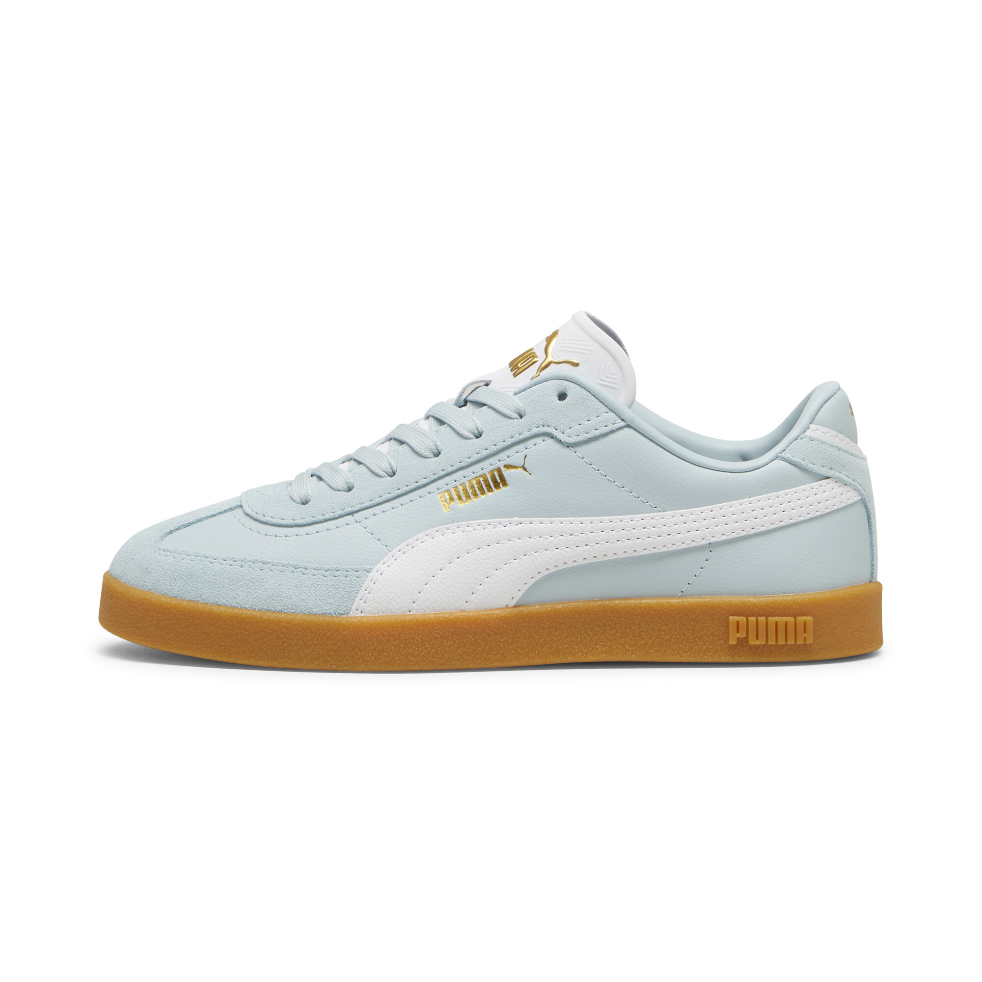 Puma Club II Era Sneakers Unisex Schuhe | Mit Plain | Frosted Dew/White/Gum | Größe: 35.5