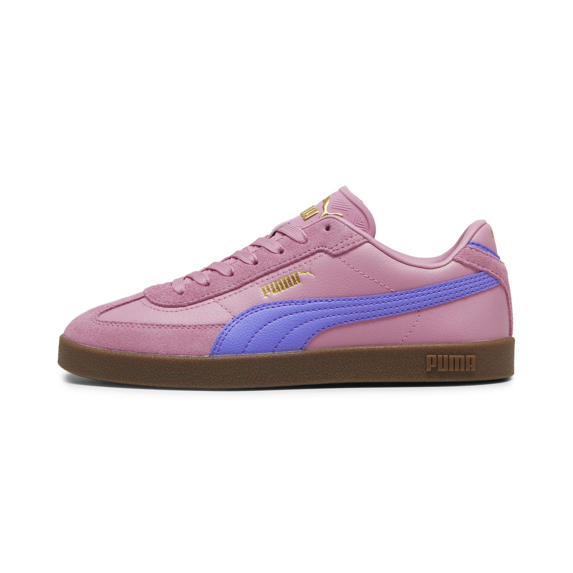 Puma Club II Era Sneakers Unisex Schuhe | Mit Plain | Mauved Out/Dark Amethyst/Gum | Größe: 46