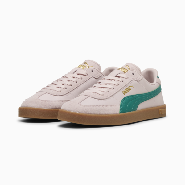 PUMA Club II Era Sneakers Unisex, Mauve Mist-Wild Green, large-ZAF