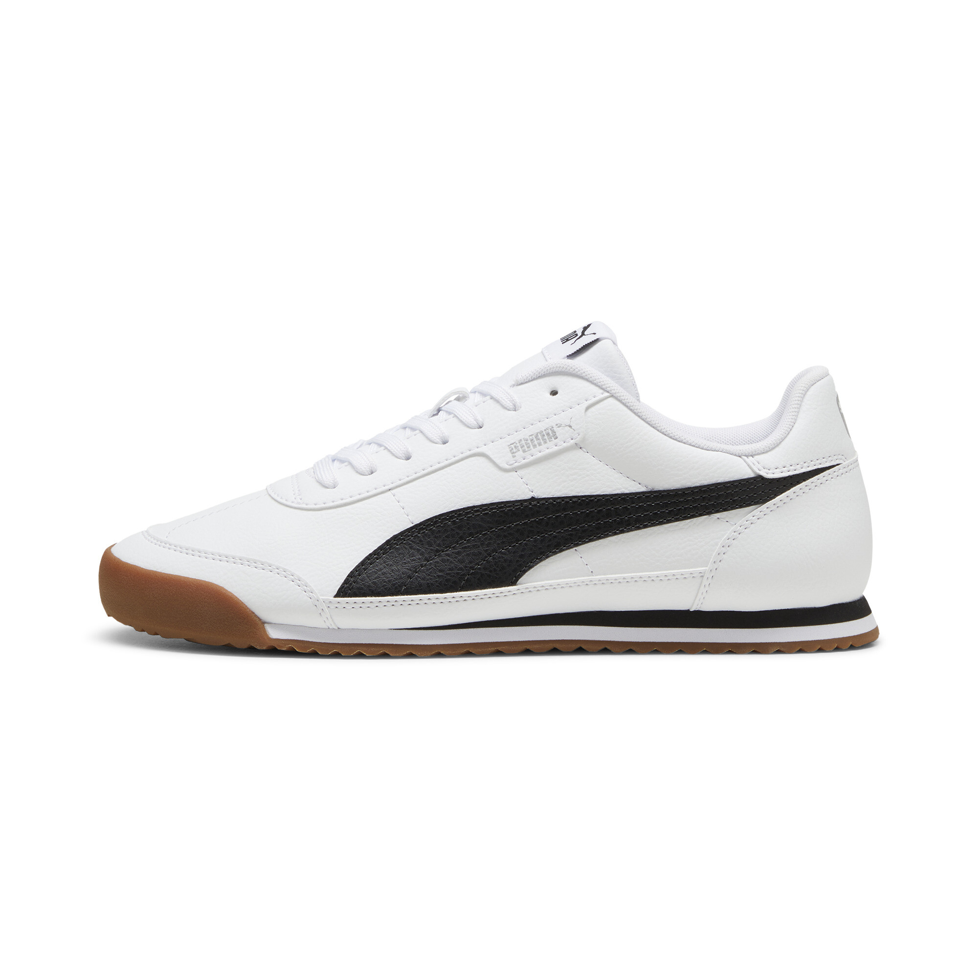 Puma Turino II Sneakers Unisex Schuhe | White/Black/Cool Light Gray | Größe: 47