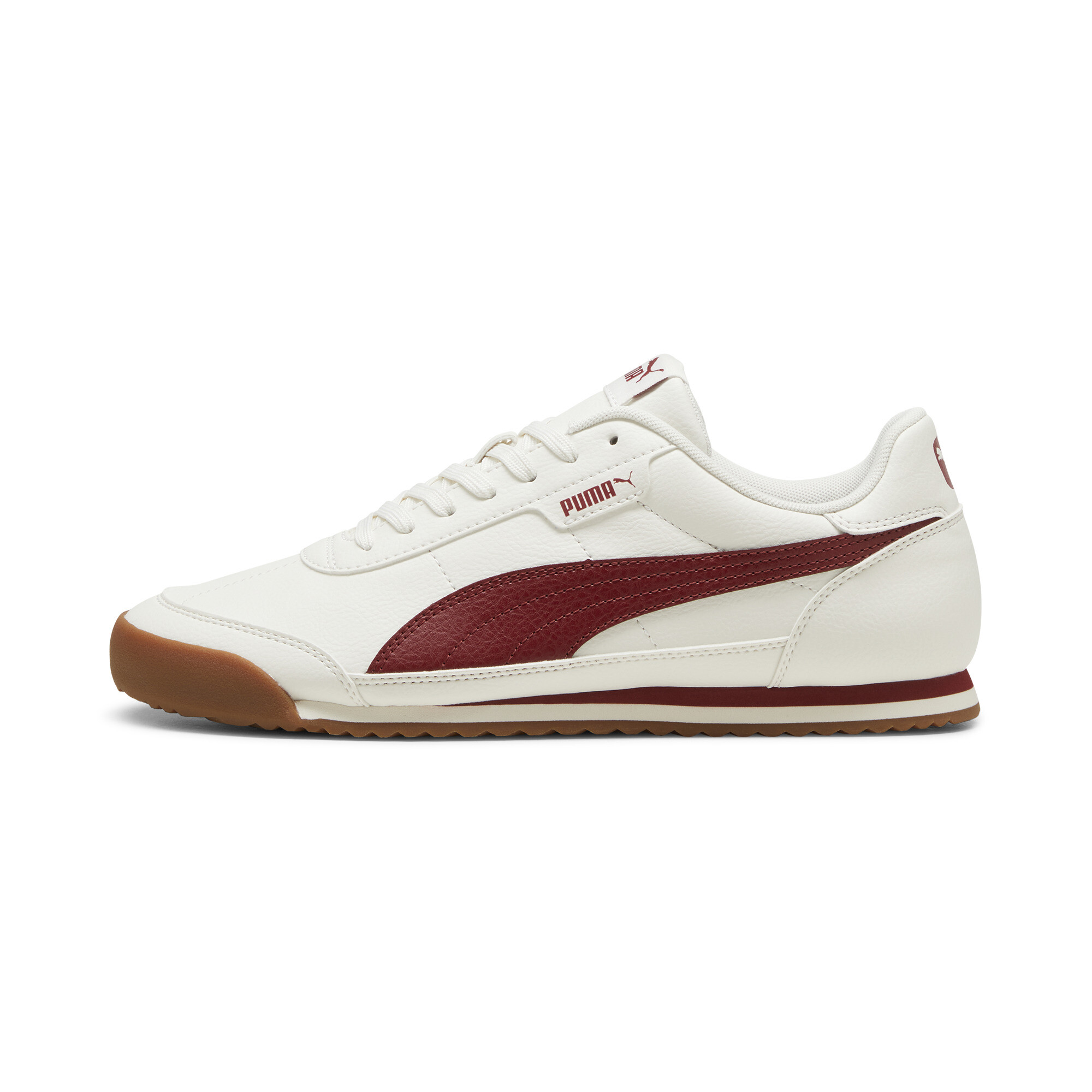 Puma Turino II Sneakers Unisex Schuhe | Warm White/Intense Red/Gum | Größe: 41