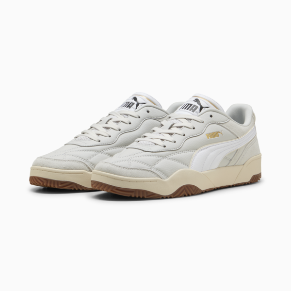 PUMA Tifosi Sneakers Unisex, Feather Gray-PUMA White-Alpine Snow, large-ZAF