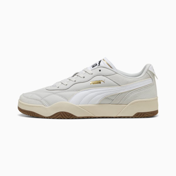 PUMA Tifosi Sneakers Unisex, Feather Gray-PUMA White-Alpine Snow, large-ZAF