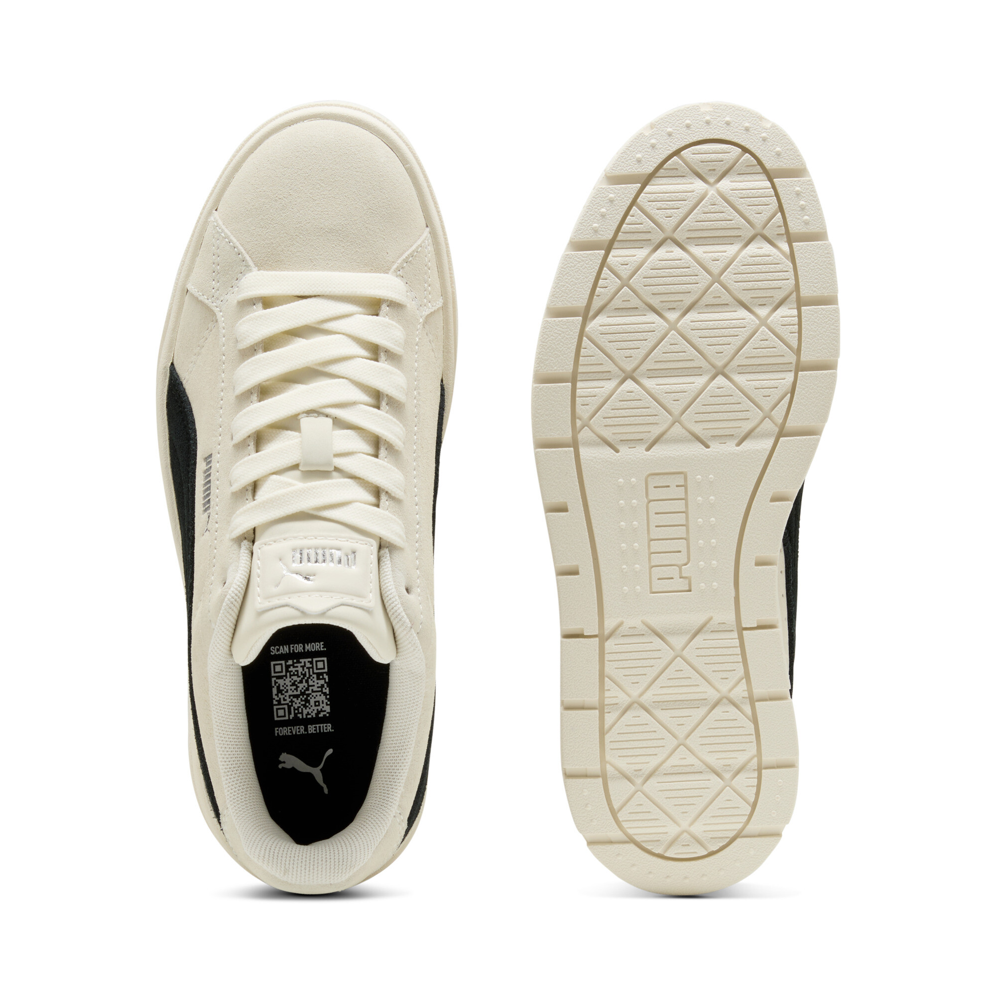 PUMA Karmen II sneakers voor Dames, Zwart, Maat 39 thumbnail 4