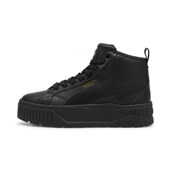 PUMA Karmen II Mid Women's Sneakers in Black/Gold - 397459_02