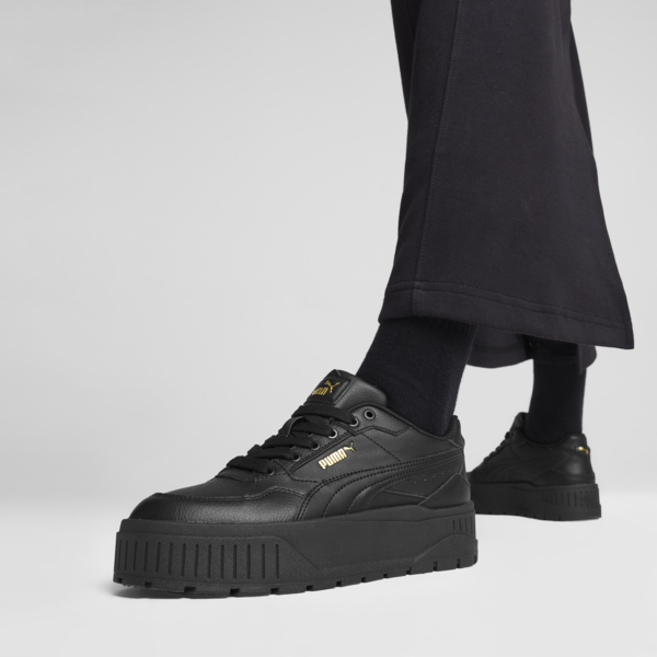 Zapatillas Karmen II Idol para mujer, PUMA Black-PUMA Black-PUMA Gold, large-ARG
