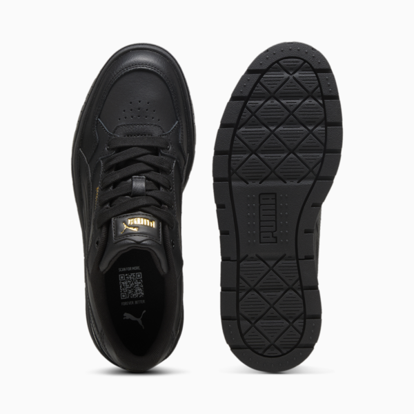 Zapatillas Karmen II Idol para mujer, PUMA Black-PUMA Black-PUMA Gold, large-ARG