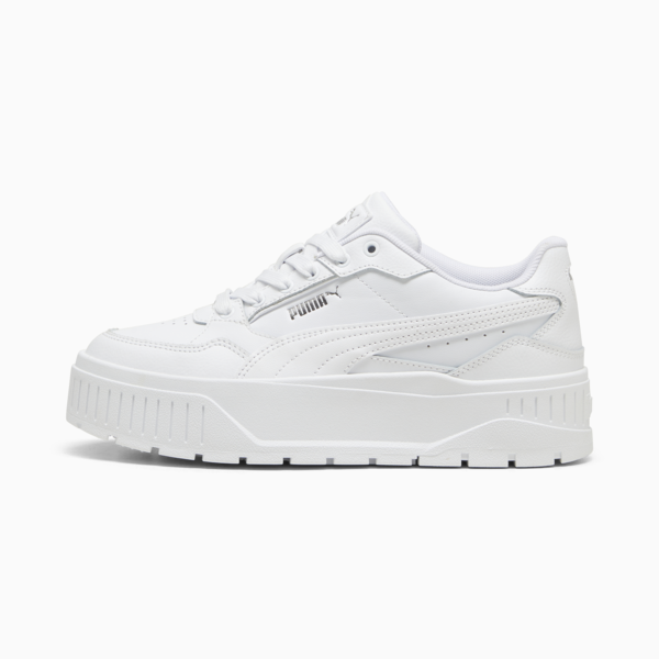 Zapatillas Karmen II Idol para mujer, PUMA White-PUMA White-PUMA Silver, large-ARG