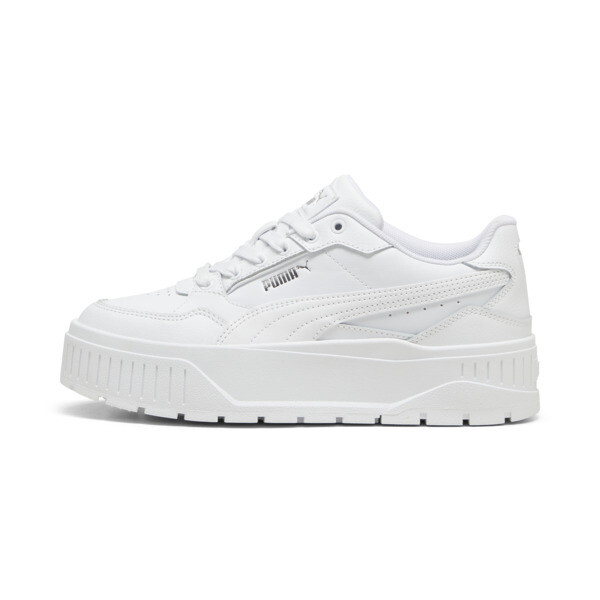 PUMA Karmen II Idol Women's Sneakers in White/Silver - 397461_02