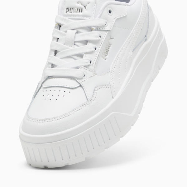 Zapatillas Karmen II Idol para mujer, PUMA White-PUMA White-PUMA Silver, large-ARG