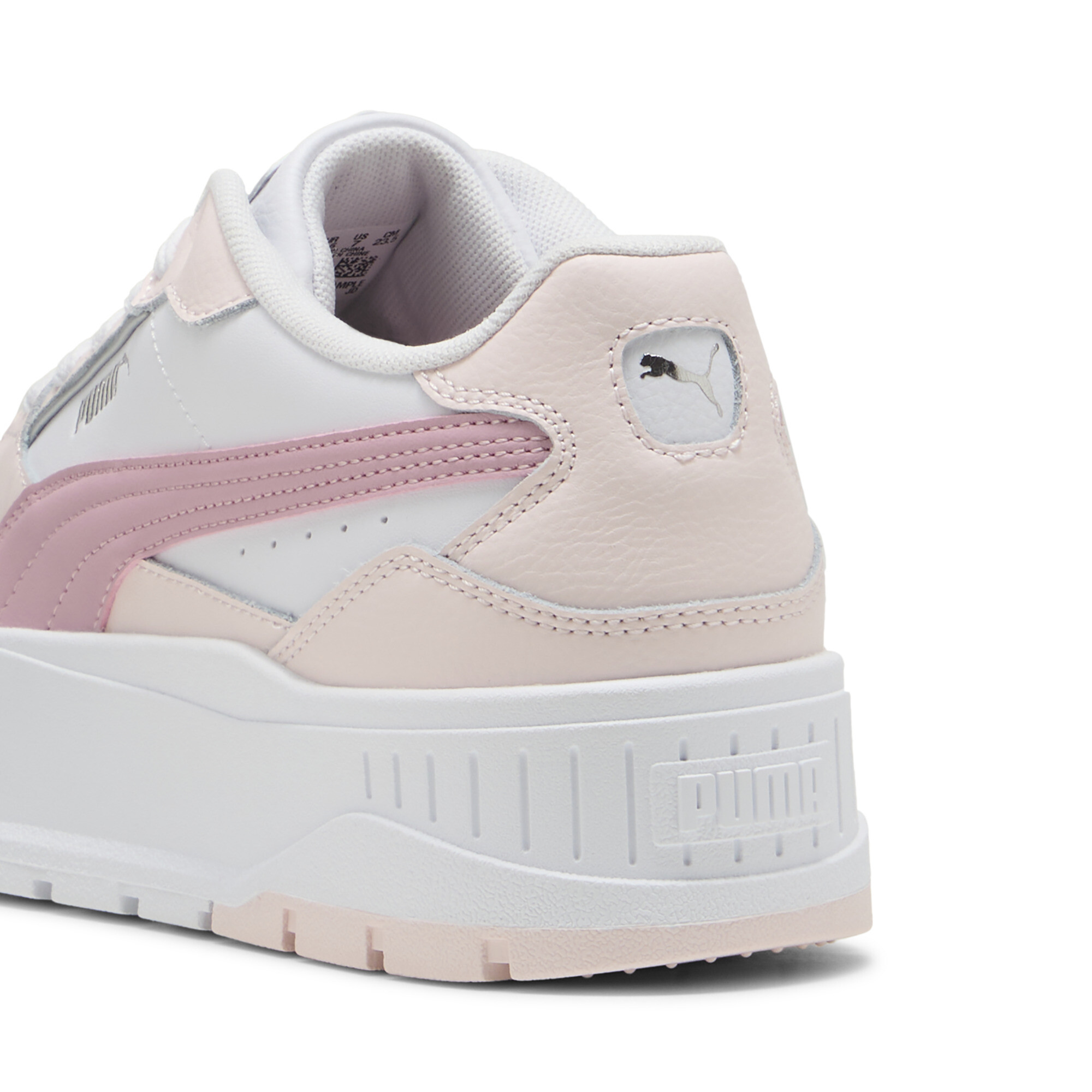 PUMA Karmen II Idol sneakers voor Dames, Roze/Wit, Maat 40 thumbnail 5