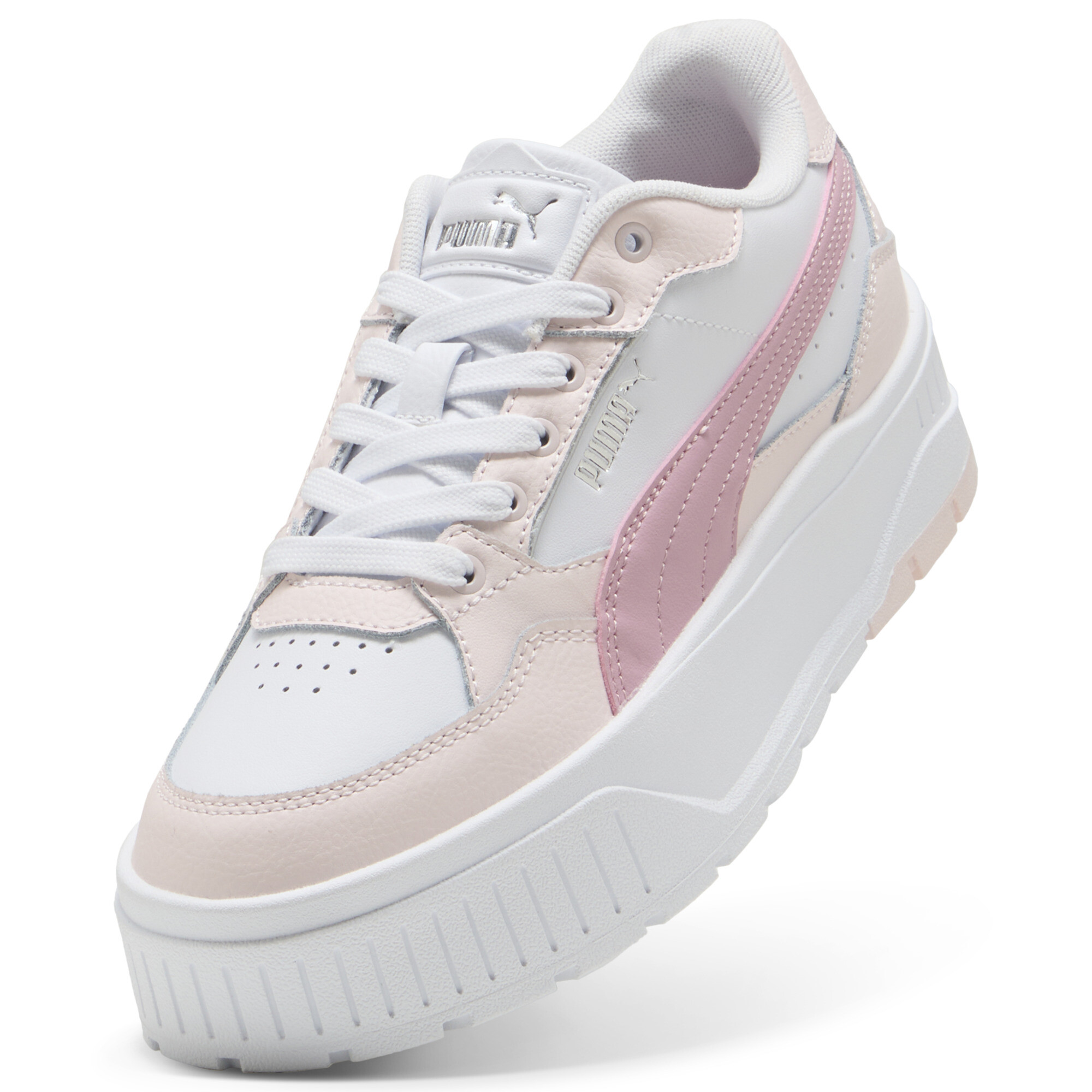 PUMA Karmen II Idol sneakers voor Dames, Roze/Wit, Maat 40 thumbnail 2
