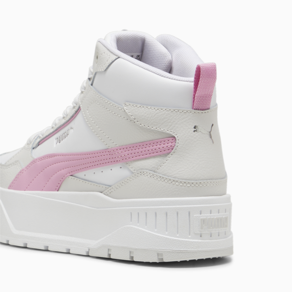 Zapatillas Karmen II Idol Mid para mujer, PUMA White-Mauve Mist-Feather Gray, large-ARG