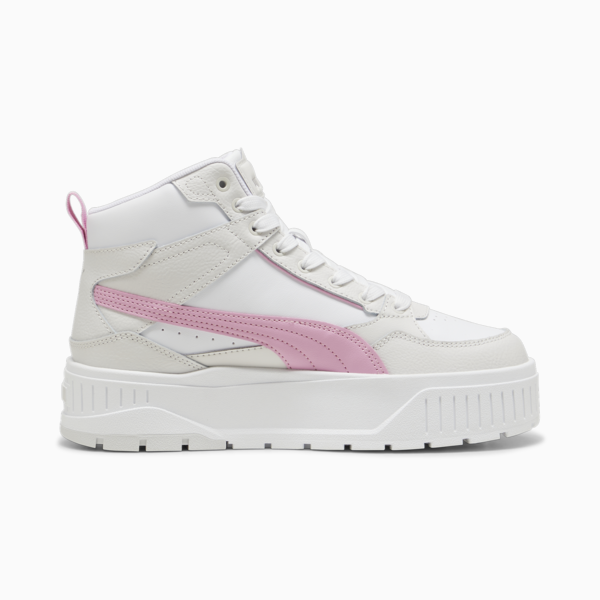 Zapatillas Karmen II Idol Mid para mujer, PUMA White-Mauve Mist-Feather Gray, large-ARG
