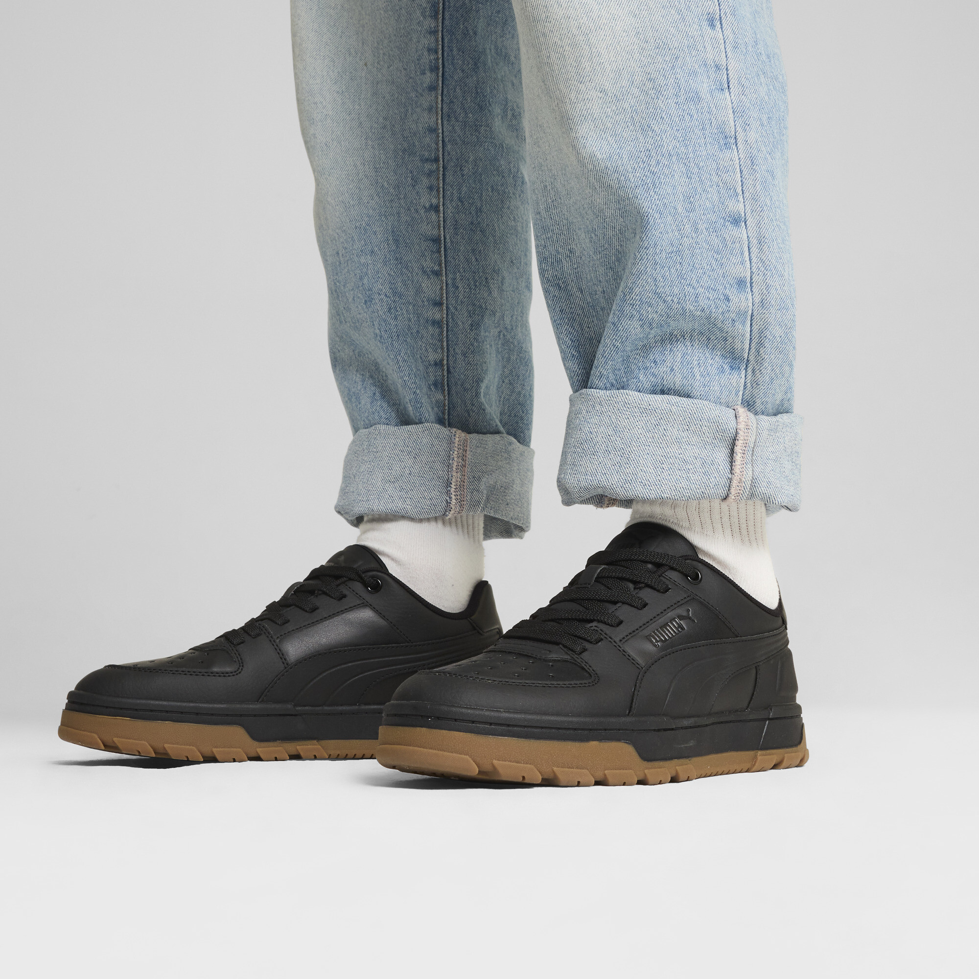 PUMA Caven 2.0 Abrupt unisex sneakers, Zwart/Wit, Maat 37,5 thumbnail 8