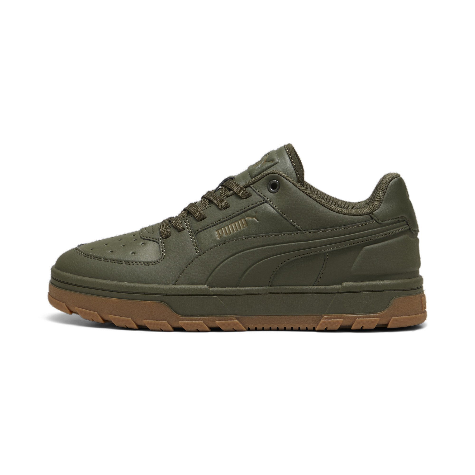 Puma Caven 2.0 Abrupt Sneakers Unisex Schuhe | Mit Colorful | Dark Olive/Wild Willow/Gum | Größe: 35.5