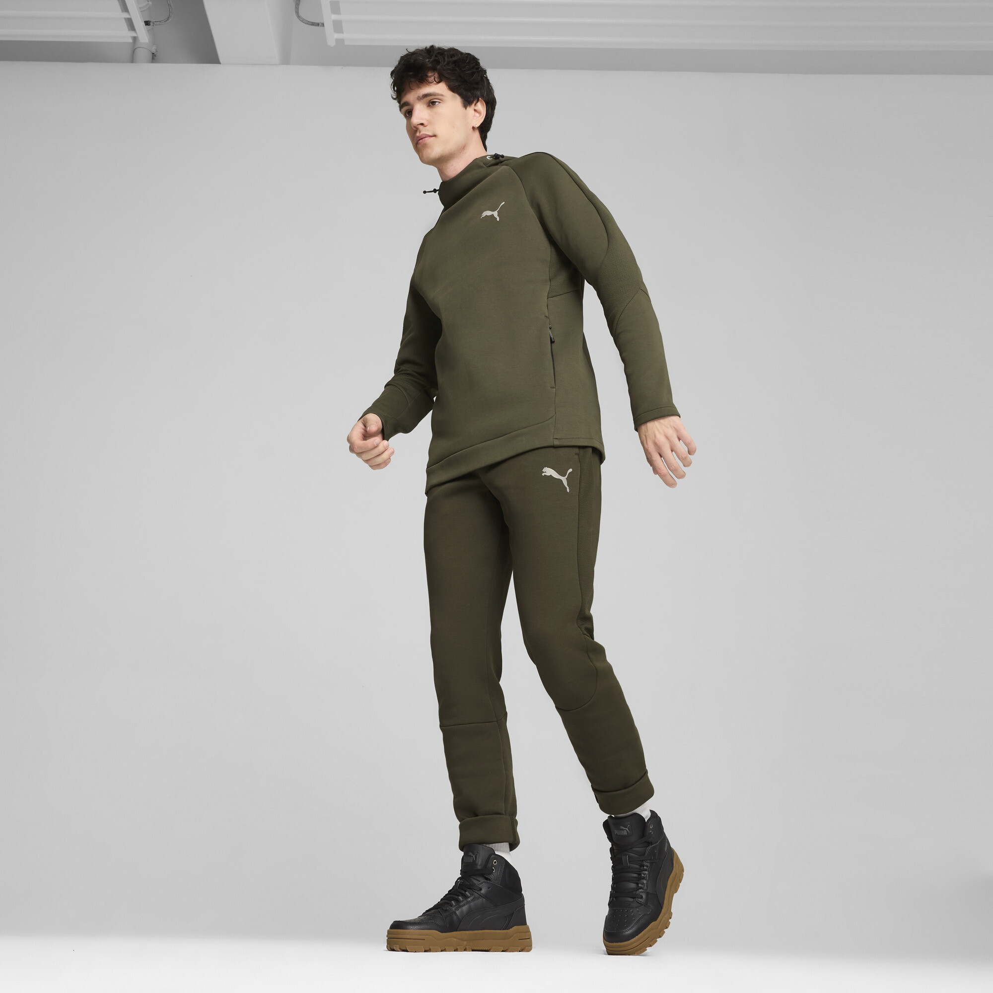 PUMA Rebound Abrupt unisex sneakers, Zwart/Grijs/Brons, Maat 44 thumbnail 7