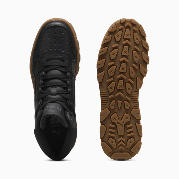 Rebound Abrupt Sneakers Unisex, PUMA Black-Shadow Gray-Bronze, large-ZAF