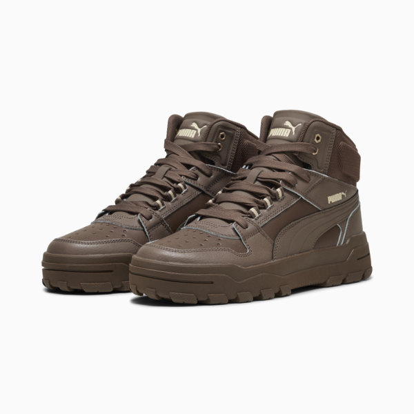 Rebound Abrupt Sneakers Unisex, Flat Bronze-Canvas-PUMA White, large-ZAF