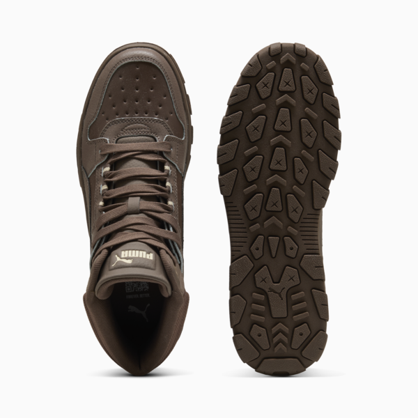 Rebound Abrupt Sneakers Unisex, Flat Bronze-Canvas-PUMA White, large-ZAF