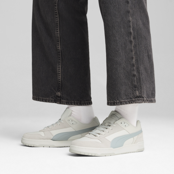 Rebound Game Low Suede Sneakers Unisex, Glacial Gray-Cool Mid Gray-Feather Gray, large-ZAF