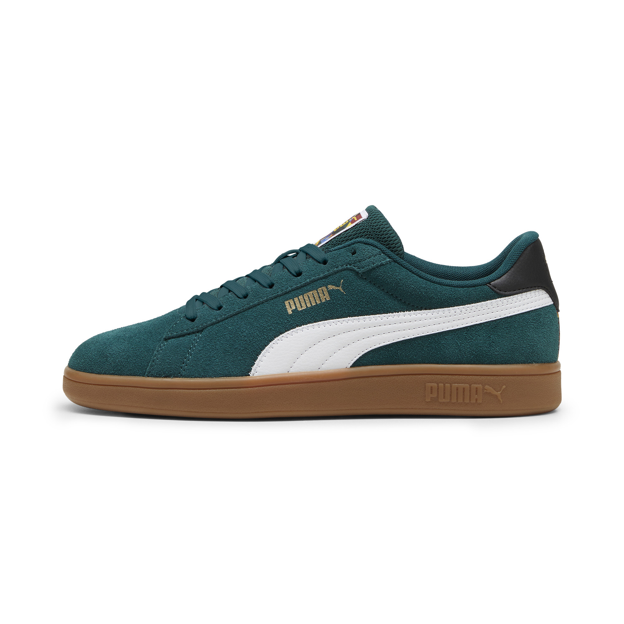 Puma Smash 3.0 Year Of Sport Sneakers Unisex Schuhe | Mit Plain | Dark Myrtle/White/Gum | Größe: 48