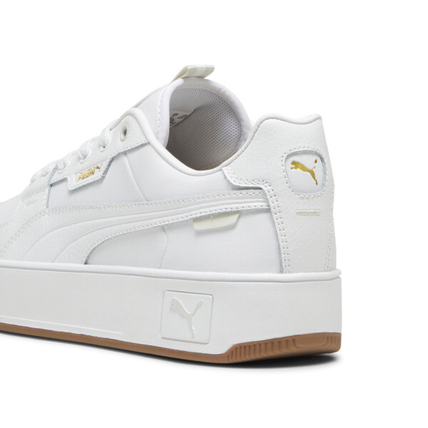 Carina Street Lux Sneakers Women, PUMA White-PUMA White-PUMA Gold, large-ZAF