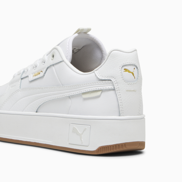 Carina Street Lux Sneakers Women, PUMA White-PUMA White-PUMA Gold, large-ZAF