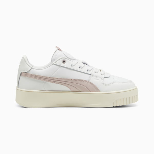 Carina Street Lux Sneakers Women, PUMA White-Mauve Mist-PUMA Gold, large-ZAF
