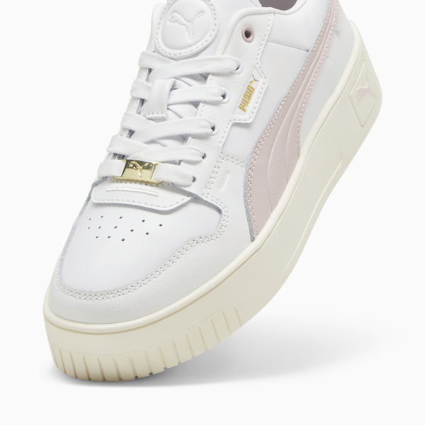 Carina Street Lux Sneakers Women, PUMA White-Mauve Mist-PUMA Gold, large-ZAF