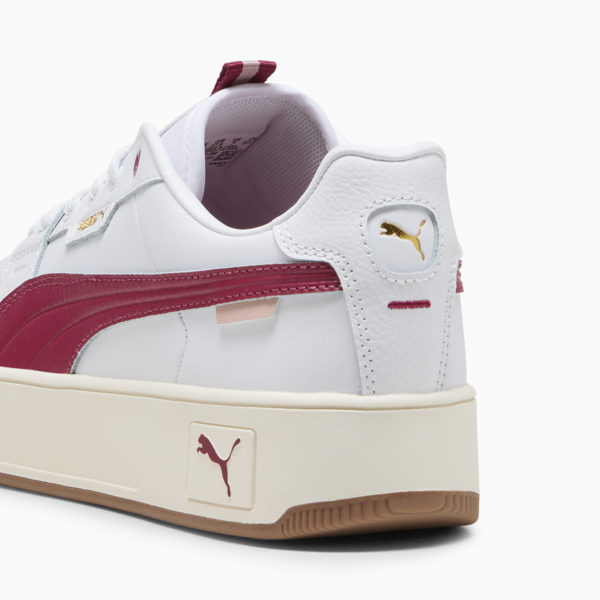 Carina Street Lux Sneakers Women, PUMA White-Port-PUMA Gold, large-ZAF