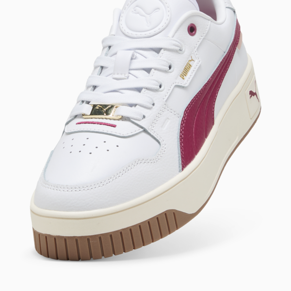 Carina Street Lux Sneakers Women, PUMA White-Port-PUMA Gold, large-ZAF