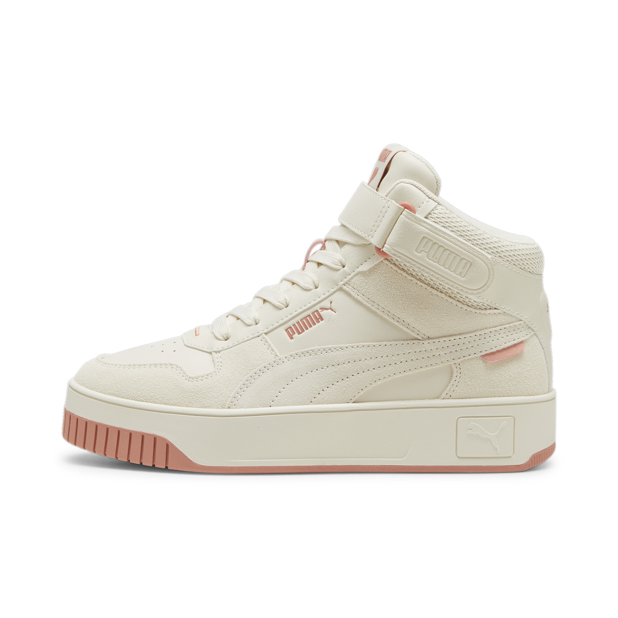 Puma Carina Street Mid Coquette Sneakers Damen Schuhe | Alpine Snow/Alpine Snow | Größe: 39