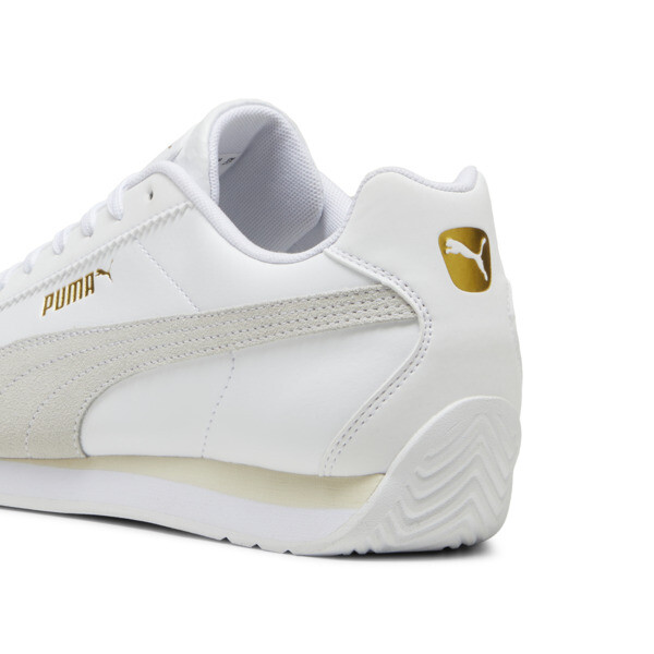 Turin 3 Golazo Sneakers Unisex, PUMA White-PUMA Gold-Alpine Snow, large-ZAF