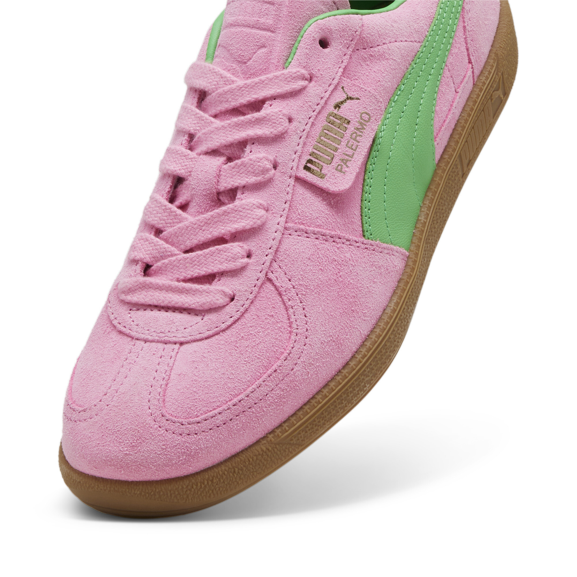 Men's PUMA Palermo Special Shoes In Pink, Size EU 40